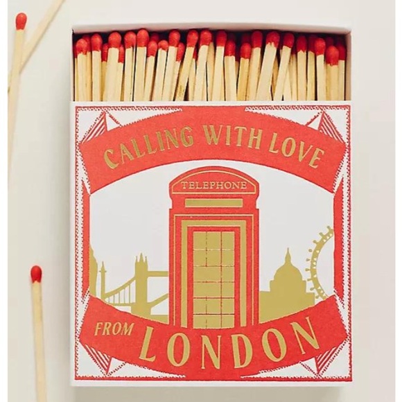 Anthropologie Other - ANTHROPOLOGIE NWT city matches -London -red